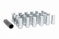 141524CH Wheel Installation Kit; M14x1.5; Crome; Lug Nut Set; Incl. Socket Key; Set Of 24;