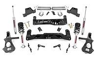 18734 7in GM Susp Lift Kit, Lifted Struts (14-18 1500 PU 2WD, Alum/Stamped Steel)