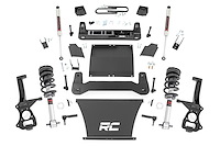 21640 6 in. Lift Kit, Mono Leaf Rear, M1 Struts/M1, Fits Select Chevy Silverado 1500