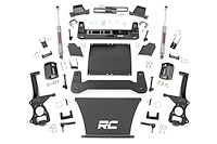 21731 6in Suspension Lift Kit, Strut Spacers (Chevy 1500 PU 4WD/2WD)