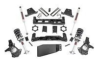 23640 Suspension Lift Kit w/Shocks; 6 in. Lift; Incl. Lifted Knucles; Front/Rear Crossmembers; Upper Strut Spacers; CV Spacers;