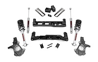24733 5in GM Suspension Lift Kit w/N3 Shocks & Struts (14-17 1500 PU 2WD, Cast Steel)