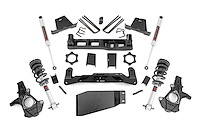 26440 Suspension Lift Kit w/Shocks; 7.5 in. Lift; Incl. Lifted Knucles; Front/Rear Crossmembers; Upper Strut Spacers; M1 Struts