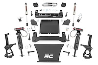 26657 Suspension Lift Kit w/Shocks; 6 in. Lift; Incl. Lifted Knucles; Front/Rear Crossmembers; Upper Strut Spacers; Mono-Leaf Sp