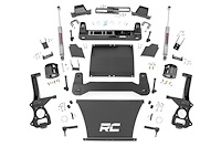 27531 4in GM Suspension Lift Kit, Strut Spacers (1500 Trailboss / AT4 PU 4WD)