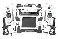 27531D 4in GM Suspension Lift Kit Strut Spacers