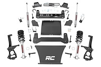 27532 4in GM Suspension Lift Kit, Lifted Struts (1500 Trailboss / AT4 PU 4WD)