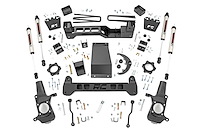 29770 6in GM Suspension Lift Kit w/ V2 Shocks (01-10 2500HD 4WD)