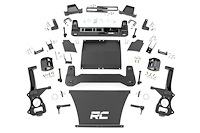 29900 6in Susp Lft Kt, Strut Spcrs (GMC Denali 1500 w/Adptv Ride Cntrl, 4WD/2WD)