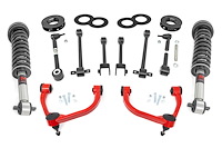 40240RED 3 in. Lift Kit, UCA, M1 Struts, Ford Expedition 4WD