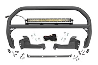 51043 Ford Nudge Bar w/Chrome Series LED (2021 Bronco Sport)