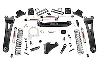 55870 6in Ford Susp Lift Kit w/ Radius Arms & V2 Shocks (17-19 F-250/350 4WD, Diesel)
