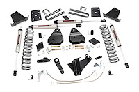 56670 6in Ford Suspension Lift Kit w/V2 Shocks (11-14 F-250 4WD)