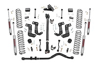 65431 Suspension Lift Kit w/Shocks; 3.5 in. Lift; Incl. Coil Springs; Track Bar; Front Driveshaft; Ctrl Arm Brkt.; Sway Bar Link
