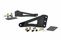 70507 GM 50-inch Curved LED Light Bar Upper Windshield Mounts (07-13 PU/SUV)