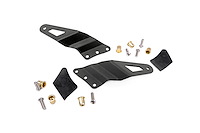 70539 54-inch Curved LED Light Bar Upper Windshield Mtg Brackets (GM Pickup / SUV)