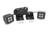 71011 Can-Am Defender Rear Facing 2-inch Black-Series LED Kit (16-20 Defender)