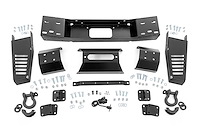 72003 Hidden Winch Mounting Plate; Incl. Wainch Tray; Fairlead Mount; Driver And Passenger Side Wings; [2] D-Ring Mounts; Winch 