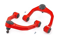74401RED Red Forged Upper Control Arms, OE Upgrade, Toyota 4Runner/Tacoma (05-23)