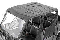79214211 Molded UTV Roof; Scratch Resistant; Incl. Front And Rear Roof Panel; Middle And Rear Support; Middle Support Clamps;