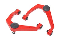 82009RED Red Forged Upper Control Arms, OE Upgrade, Nissan Frontier 4WD