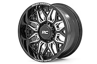 86201012 86-Series Wheel, Size: 20" x 10", Bolt Pattern: 6 x 5.50" [Finish: Gloss Black]