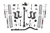 90530 3.5in Jeep Susp Lft Kt, Stg 2 Coils&Cntrl Arm Drp (18-20 Wrnglr JL Rubicon-2Dr)