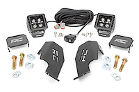 92034 Honda Dual LED Cube Kit (19-20 Talon; Black Series w/ Cool White DRL)