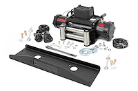 92072 Winch Mounting Plate; w/PRO9500 Winch; For Models 2018-2021 Mahindra Roxor 4WD;