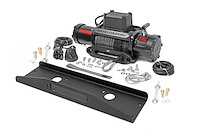 92075 Winch Mounting Plate; w/PRO12000S Winch; For Models 2018-2021 Mahindra Roxor 4WD;
