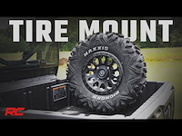 93089 Spare Tire Carrier Spacer; Bed Side Mount;