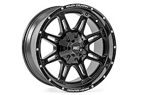 94201012 94-Series Wheel, Size: 20" x 10", Bolt Pattern: 6 x 135 mm / 6 x 5.50" [Matte Black]