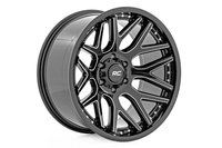 95201018M 95-Series Wheel, Machined One-Piece, Size: 20" x 10", Bolt Pattern: 5 x 5" [Gloss Black]
