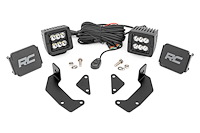 96103 LED Light Kit, Cage Mount, 2 in. Black Pair, CFMoto UForce 1000/1000XL