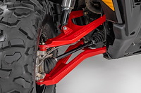 97041RED Aluminum Control Arms, High Clearance w/ 2 in. Forward Offset, Can-Am Defender HD 5/HD 8/HD 9/HD 10