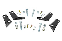 98051 Suspension Lift Kit w/Shocks; 2 in. Lift; 3/16 in. Thick Steel;