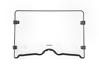 98241240 Vented Full Windshield, Scratch Resistant, Yamaha Rhino 450 (06-08)/Rhino 660 (04-07)