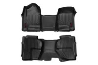 M-21142 Heavy Duty Floor Mats (Front/Rear) - (14-18 Chevy Silverado / GMC Sierra)