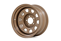 STEEL WHEEL BRONZE 15X8