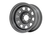 RC51-7873G Steel Wheel, Gray, 17x9, 5x5, 3.30 Bore, -12