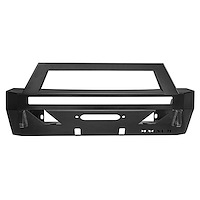 FBM75TYN-RT Magnum Front Stubby Winch Ready Bumpers, Black Textured Alloy Steel, 14-23 Toyota 4Runner