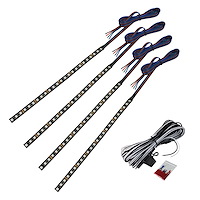UNV-LED-LIGHT-KIT-RGB Raptor Series RGB LED Lights, 10 in Universal RGB LED Light Strip Kit