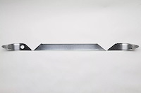 DT55-115 Dash Trim Set 1955 Chevy Tri-Five, W/O Lighter; Radio, W/ Headlight [Polished]