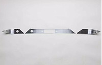 DT56-200 Dash Trim Set 1956 Chevy Tri-Five, Stock Version, W/O Black Silk Screening [Polished]