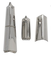 SB-83 Fin Moulding Set, 1957 Chevy, Stainless, Polished