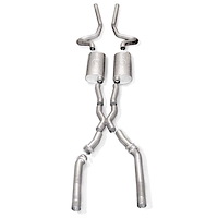 6872397 Header-Back Hot Rod Exhaust System 1968-1972 Chevy Chevelle SBC/BBC, 3 in. Diameter [304 Stainless Steel]