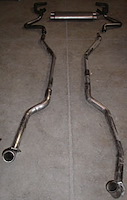 Header-Back Exhaust System 1967-68 BB Camaro