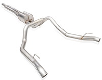 CT19CBUBYR Redline Series Cat-Back Exhaust System 2019 Silverado/Sierra 1500 5.3L - No Tips - Aggressive Sound