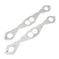 HFSBC1625 Exhaust Flange, Small Block Chevy Engine, Header Flange SBC 1-5/8" Round Port