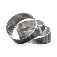 Serrated Pie Cut Kit, 1D Radius, 5-Piece [2-1/2 in. Diameter, 304 Stainless]